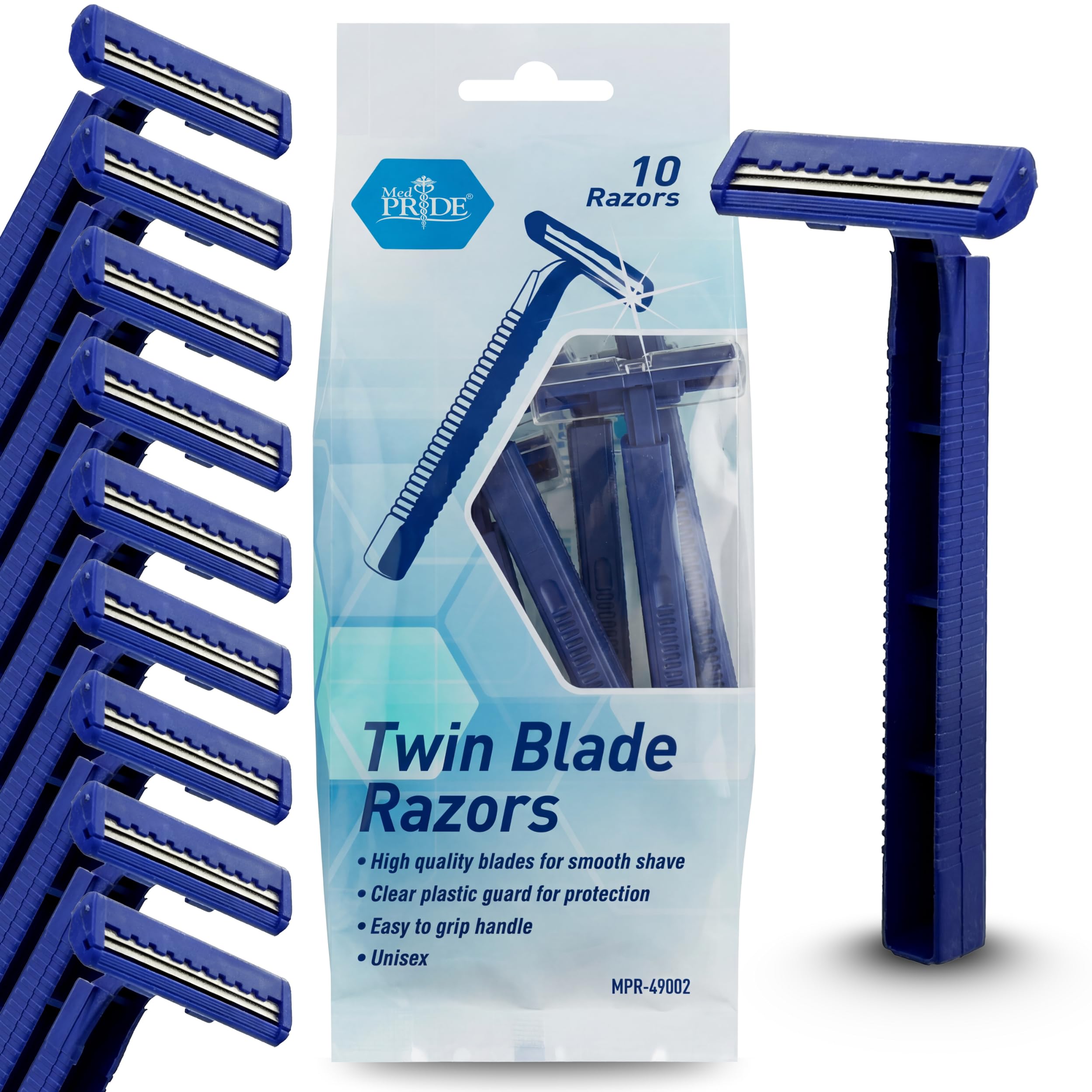  RAZOR CARBON 100-125cm スペア付 Amazon.com: MED PRIDE Disposable Razors,10-Pack| Twin Blades